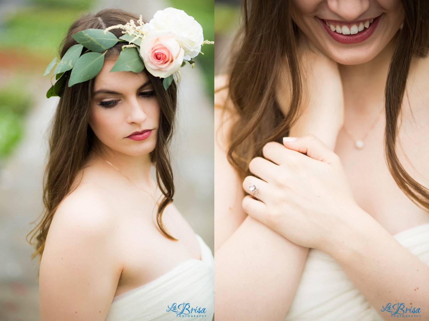 Greenhouse Bridal Portrait Belton Missouri  La Brisa Photography Emma York