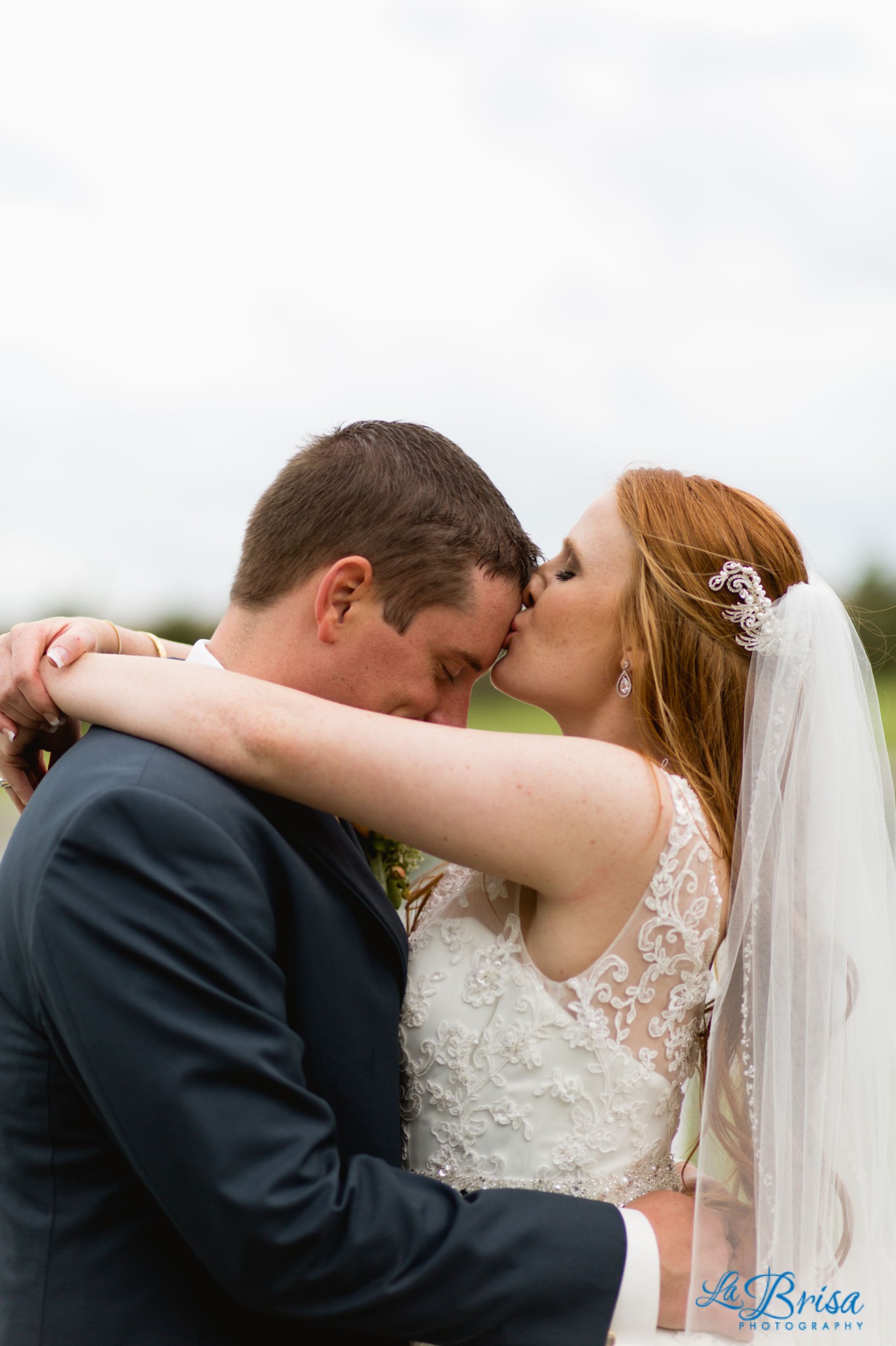 Bride Groom Portraits Seneca Kansas Wedding Photography Emma York