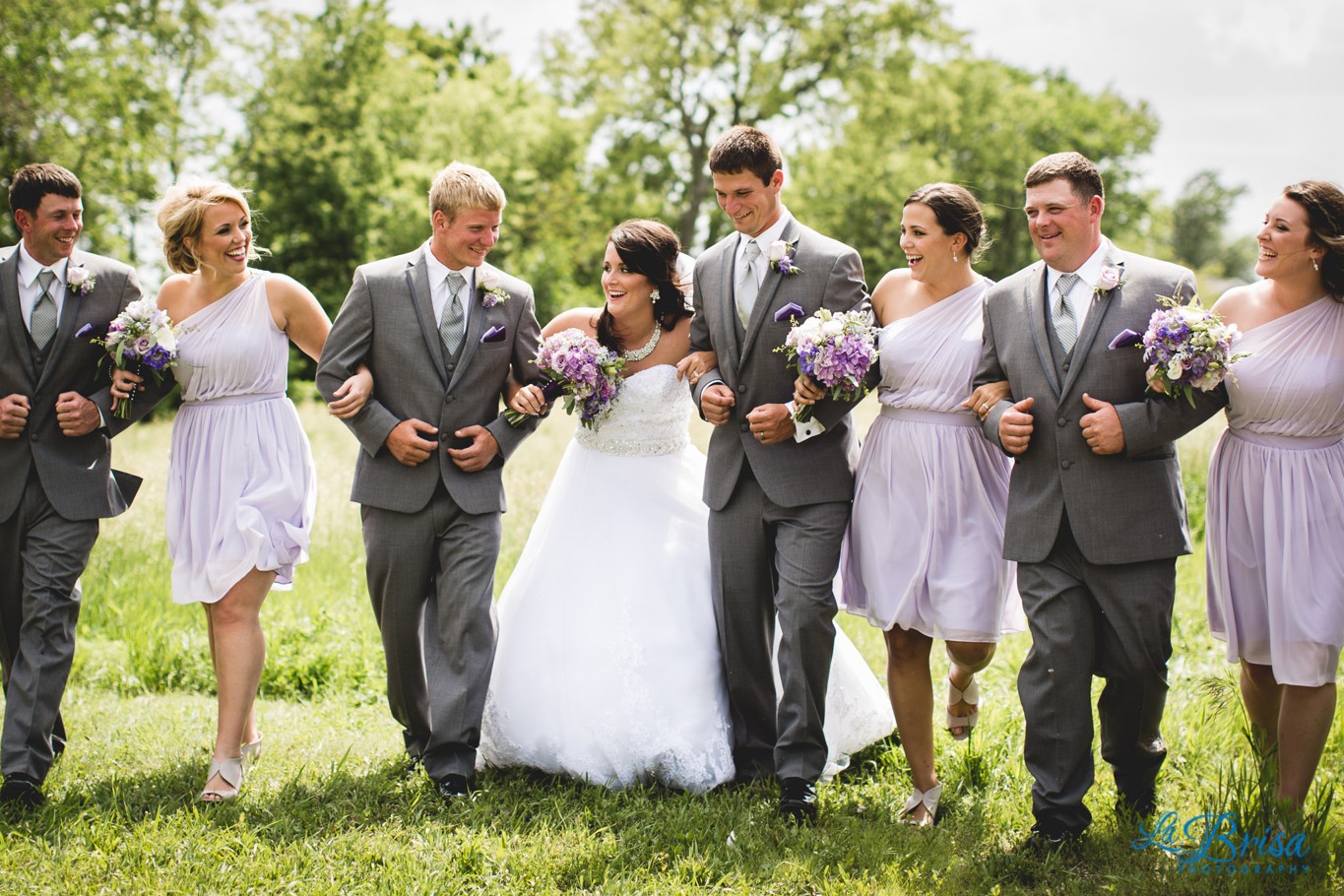 Wedding Party Linn Kansas Sarah Gudeman La Brisa Photography