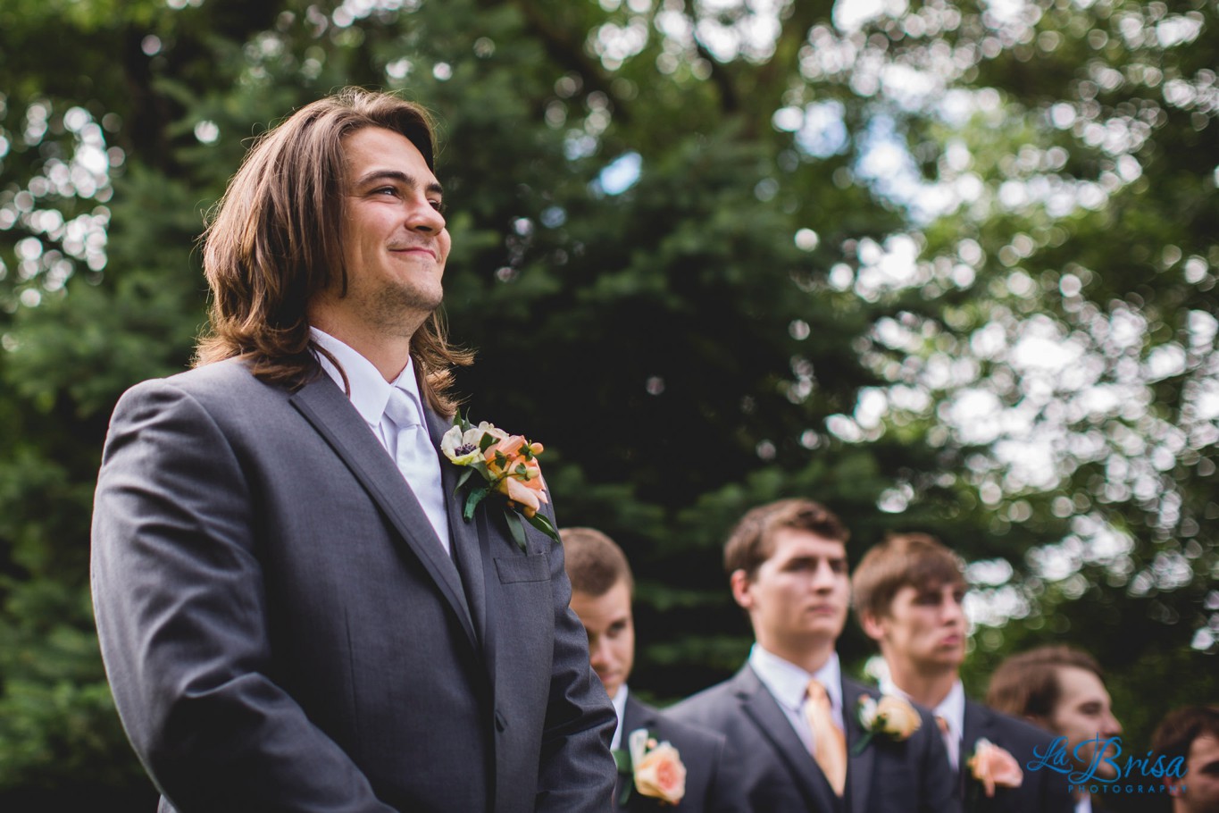 Wedding Ceremony Leadership Center Aurora Nebraska La Brisa Photography Sarah Gudeman