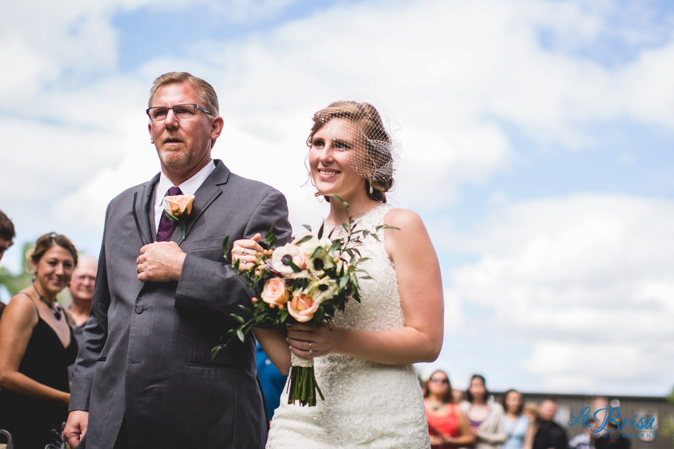 Wedding Ceremony Leadership Center Aurora Nebraska La Brisa Photography Sarah Gudeman