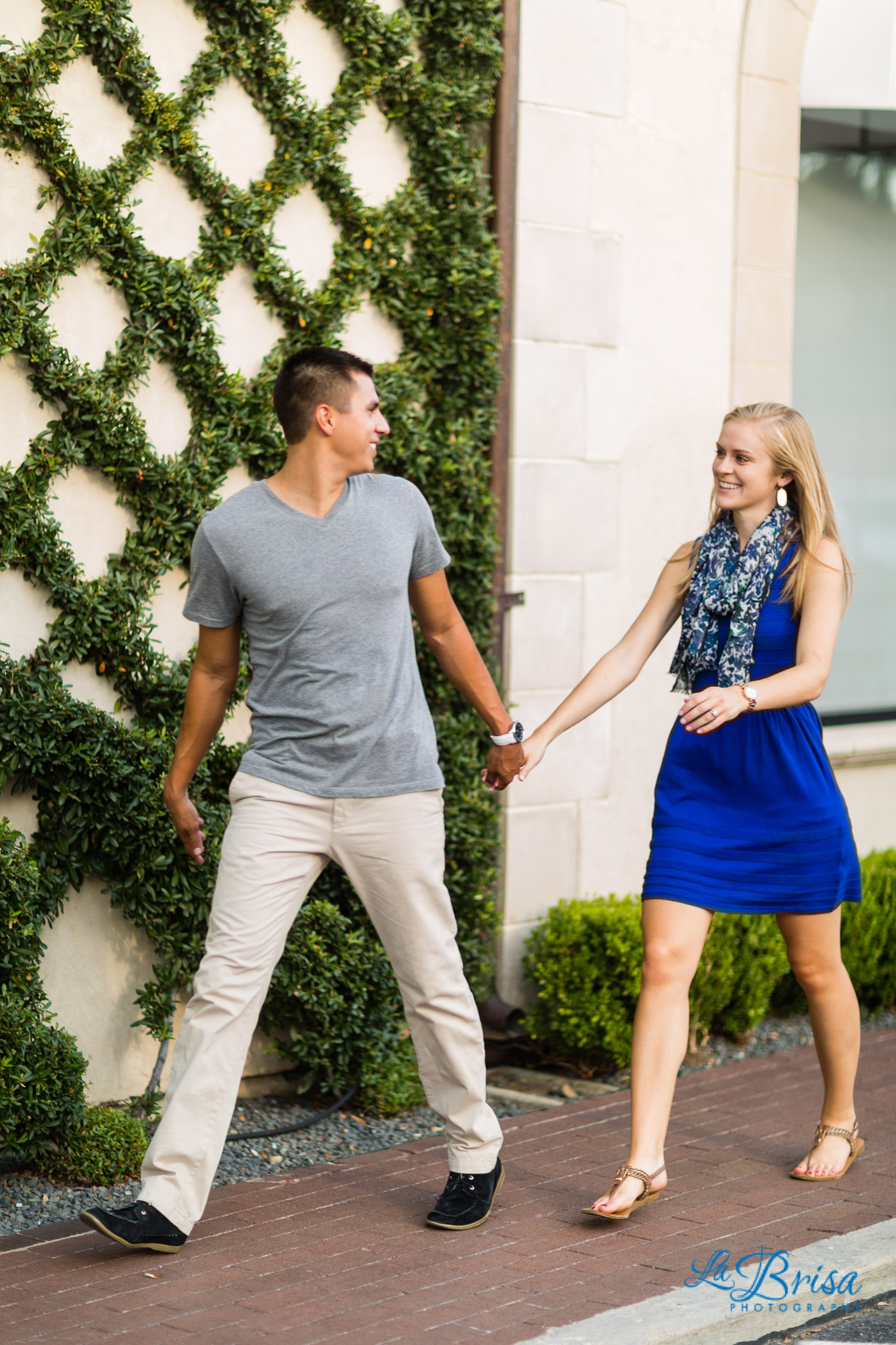 Highland Park Village Engagement Dallas TX La Brisa Photography Chris Hsieh