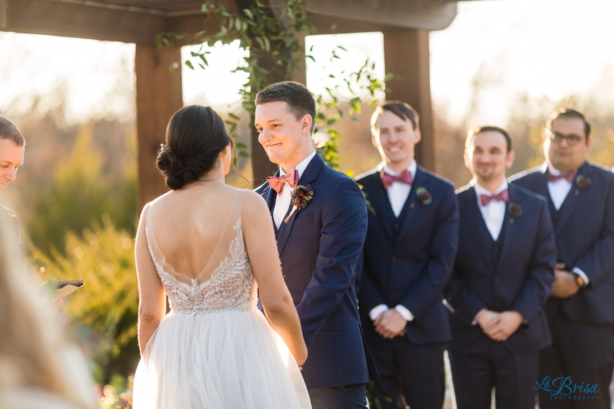 bride groom stone crest wedding ceremony