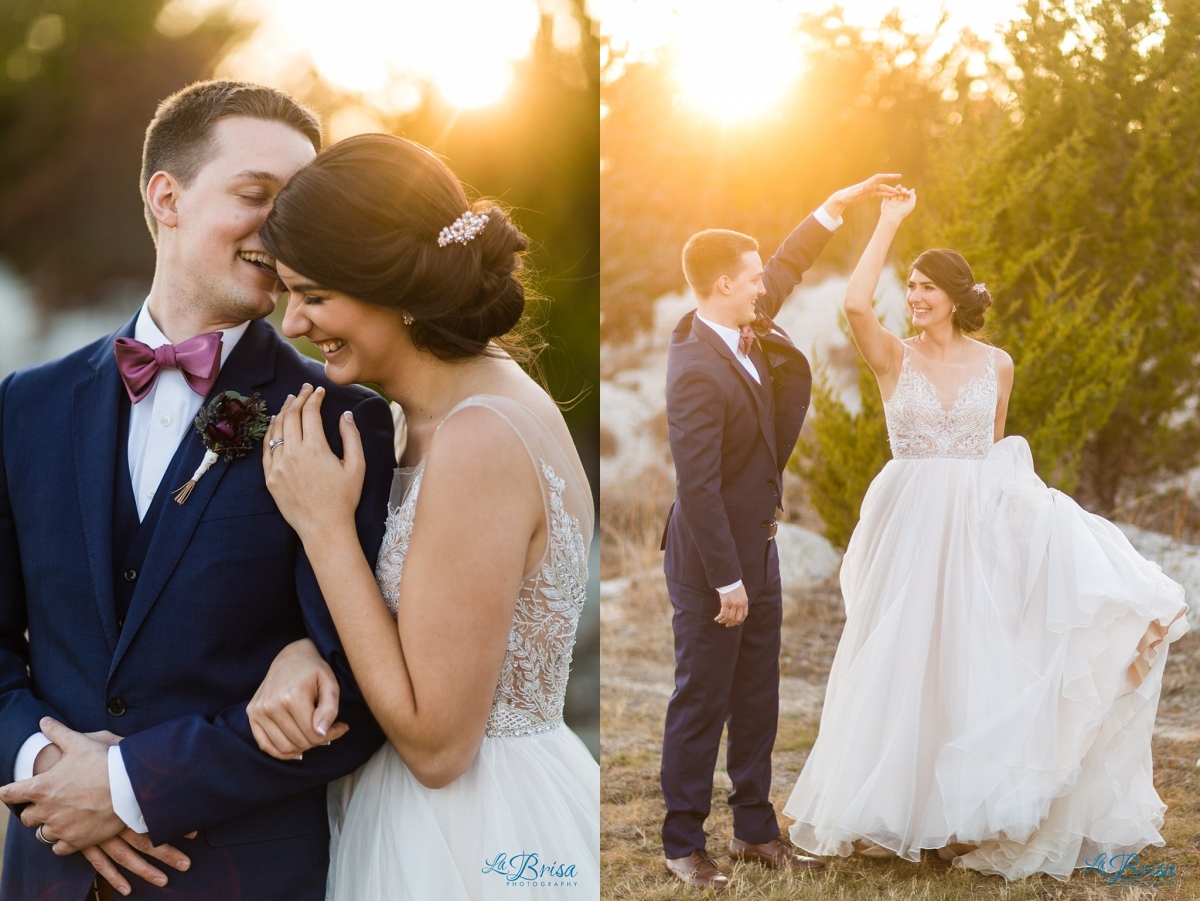 bride groom dancing stone crest wedding