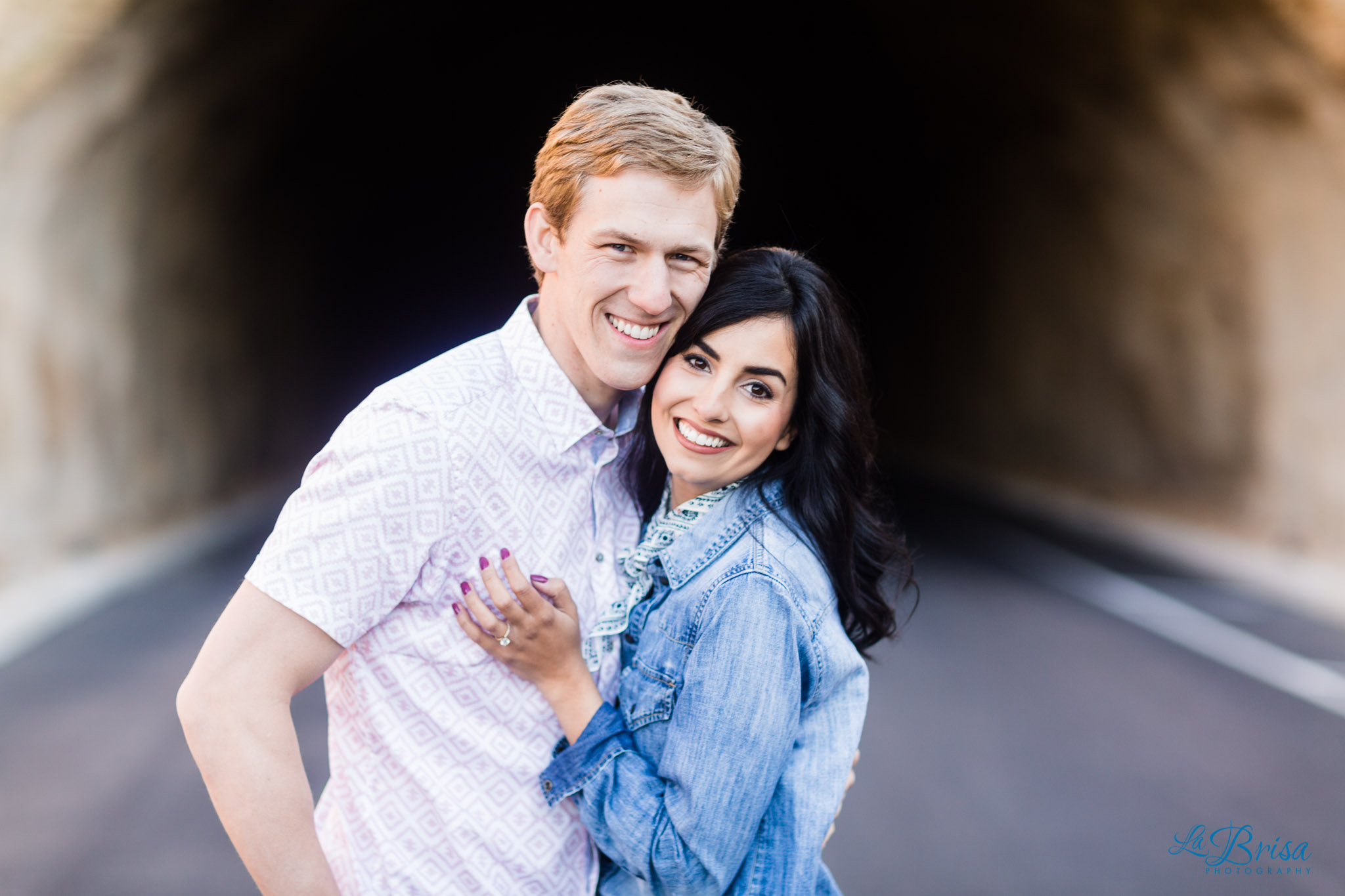 jean top scarf pink shirt engagement photography outfit