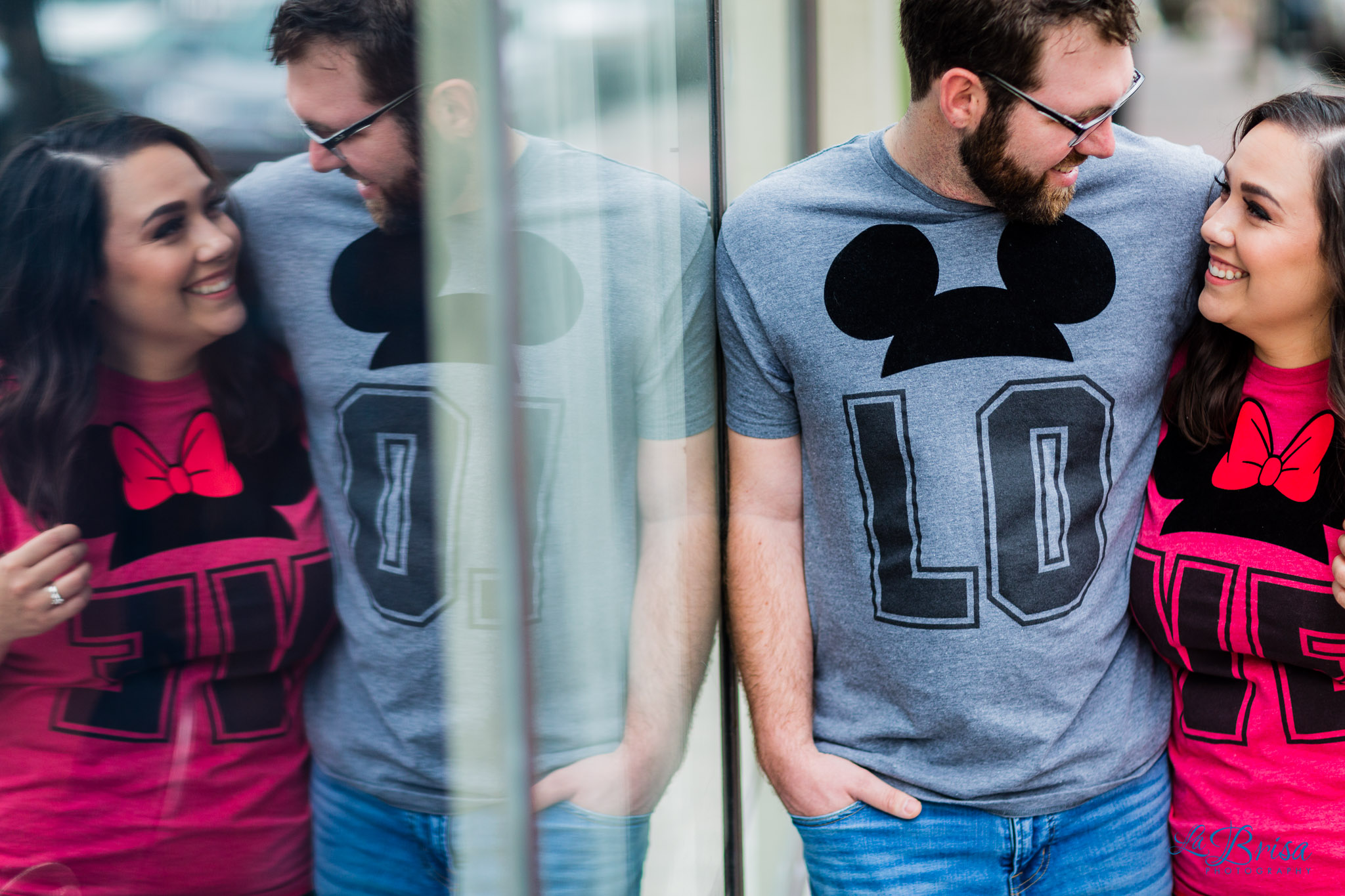 Mickey Minnie Mouse LOVE shirts