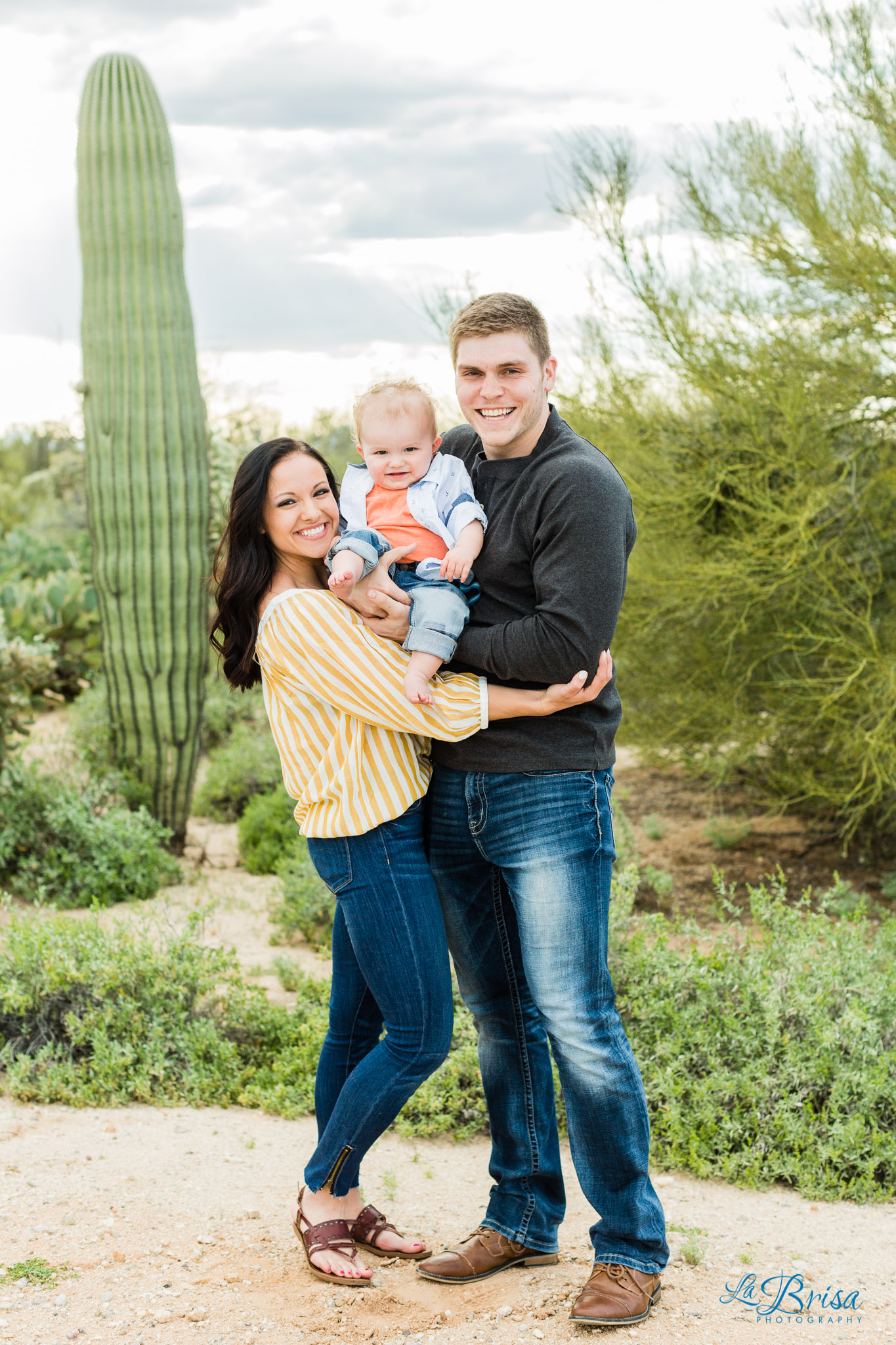 tucson family photo saguaro